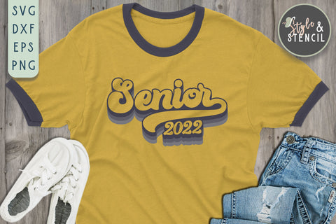 Class of 2022 | Senior SVG | Graduation SVG Style and Stencil 