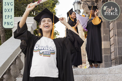 Class of 2022 | Senior SVG | Graduation SVG Style and Stencil 