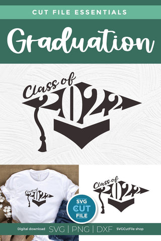 Class of 2022 svg, a 2022 grad svg with graduation cap SVG Anne Bracker 