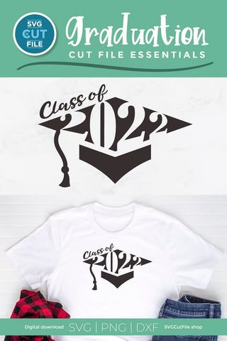 Class of 2022 svg, a 2022 grad svg with graduation cap SVG Anne Bracker 