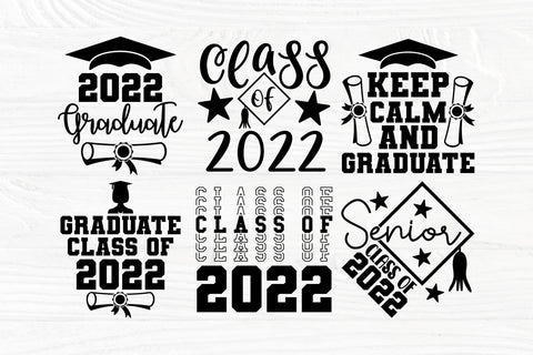 Class of 2022 SVG Bundle, Senior 2022 Svg, Graduation Svg, Png SVG TonisArtStudio 