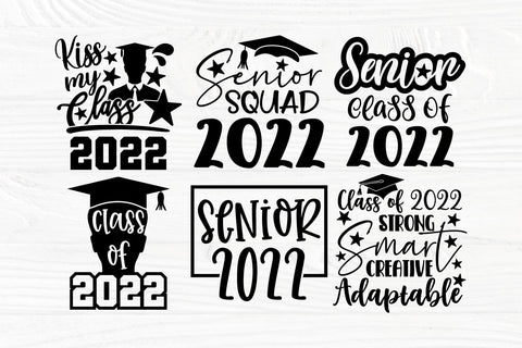 Class of 2022 SVG Bundle, Senior 2022 Svg, Graduation Svg, Png SVG TonisArtStudio 