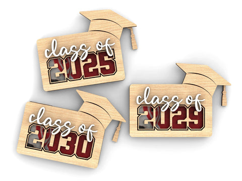 Class of 2023 - 2031 | Customizable graduation gift card holder | School, university or college | Svg Laser-Ready Cut Files SVG Shelly Agronin 