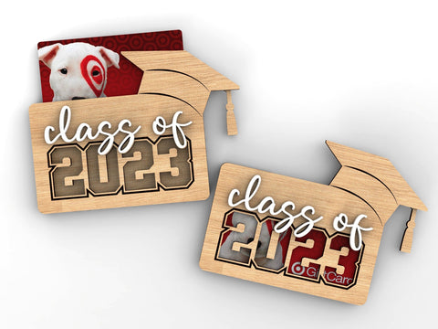 Class of 2023 - 2031 | Customizable graduation gift card holder | School, university or college | Svg Laser-Ready Cut Files SVG Shelly Agronin 