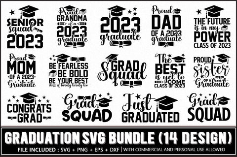 Class of 2023 Graduation SVG Bundle SVG Shetara Begum 