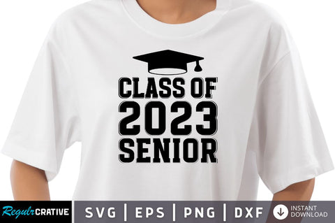 Class of 2023 senior SVG SVG Regulrcrative 