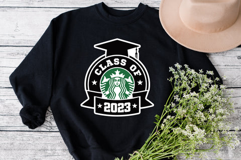 Class of 2023 Starbucks Svg, Starbucks Class of 2023, Graduation Starbucks Svg, Graduate Starbucks Svg, Class of 2023 Star Starbucks Svg SVG Fauz 