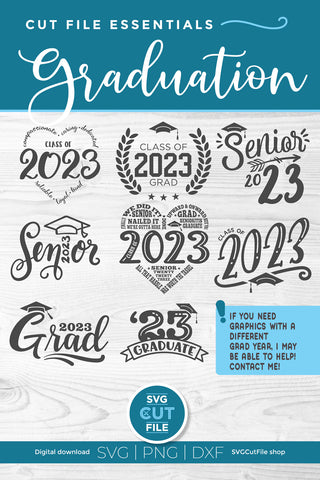 Class of 2023 svg bundle SVG SVG Cut File 