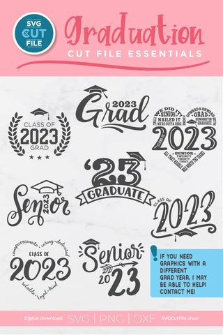 Class of 2023 svg bundle SVG SVG Cut File 