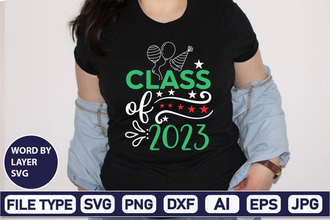 Class Of 2023 SVG Cut File SVGs,Quotes and Sayings,Food & Drink,On Sale, Print & Cut SVG DesignPlante 503 