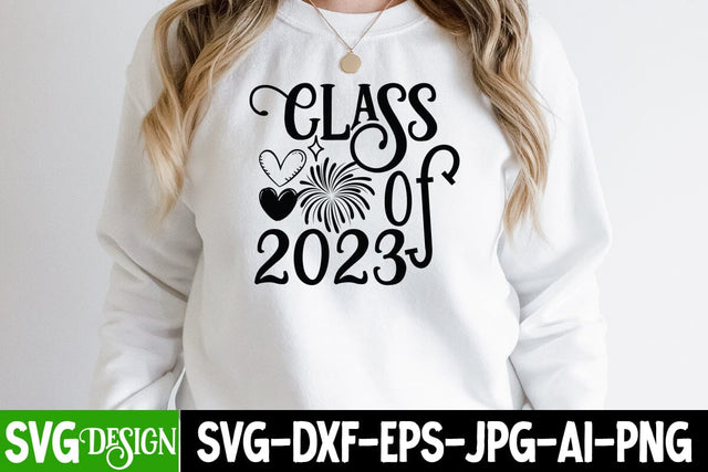 Class Of 2023 SVG Cut File,Happy New Year SVG Cut File SVG BlackCatsMedia 