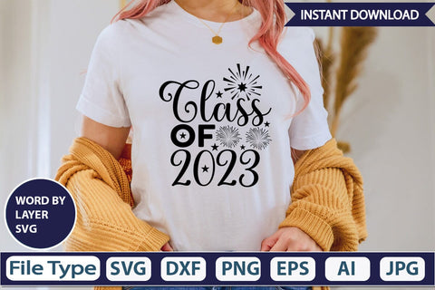 Class Of 2023 SVG Design SVGs,Quotes and Sayings,Food & Drink,On Sale, Print & Cut SVG DesignPlante 503 