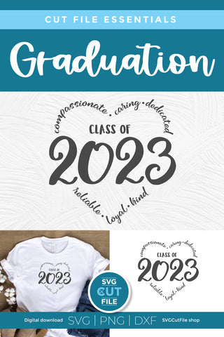 Class of 2023 svg for Cricut or Silhouette SVG SVG Cut File 