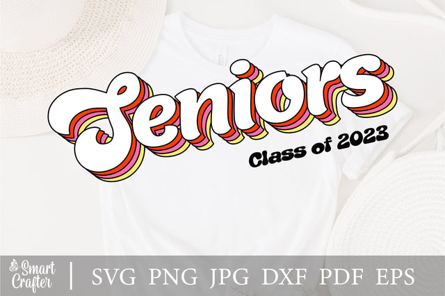 Class of 2023 SVG, Graduate Cut File, Graduation svg, Senior 2023 png, Grad Cap SVG, Cut Files Cricut and Silhouette, Instant Download SVG Fauz 