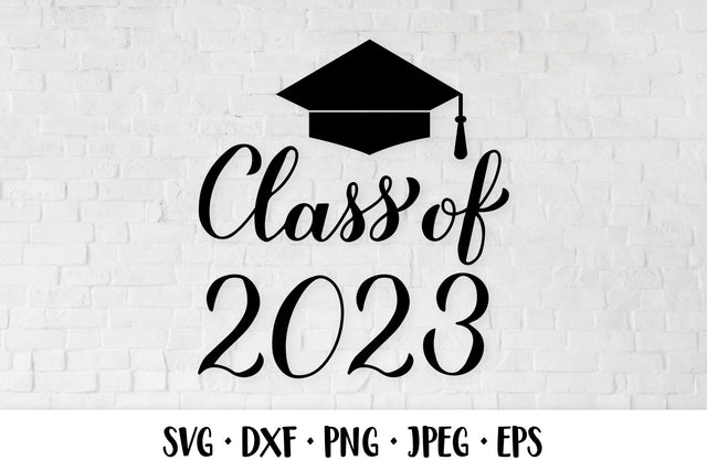 Class of 2023 SVG. Graduation hat. Grad of 2023 SVG LaBelezoka 