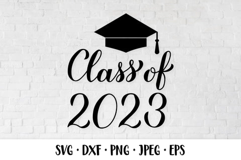 Class of 2023 SVG. Graduation hat. Grad of 2023 SVG LaBelezoka 