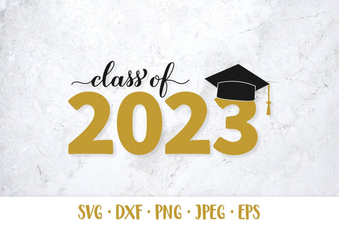 Class of 2023 SVG. Graduation party decorations SVG LaBelezoka 