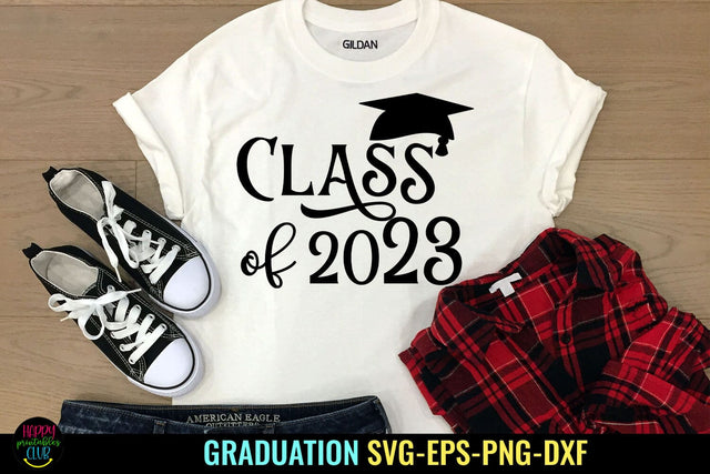 Class of 2023 SVG I Graduation 2023 SVG PNG I Graduate SVG SVG Happy Printables Club 