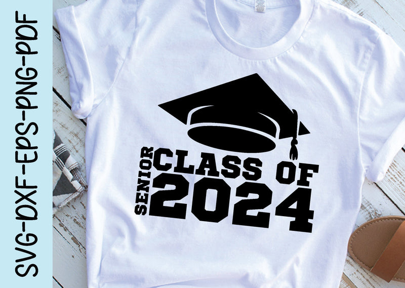 Class of 2024 Graduation svg Bundle, Senior 2024 SVG, Class of 2024 ...