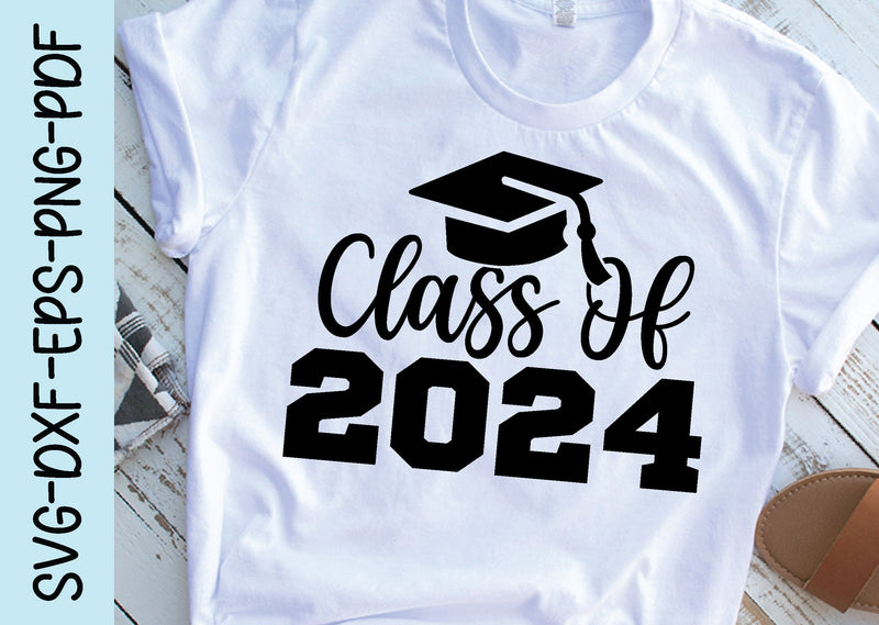 Class of 2024 Graduation svg Bundle, Senior 2024 SVG, Class of 2024 ...