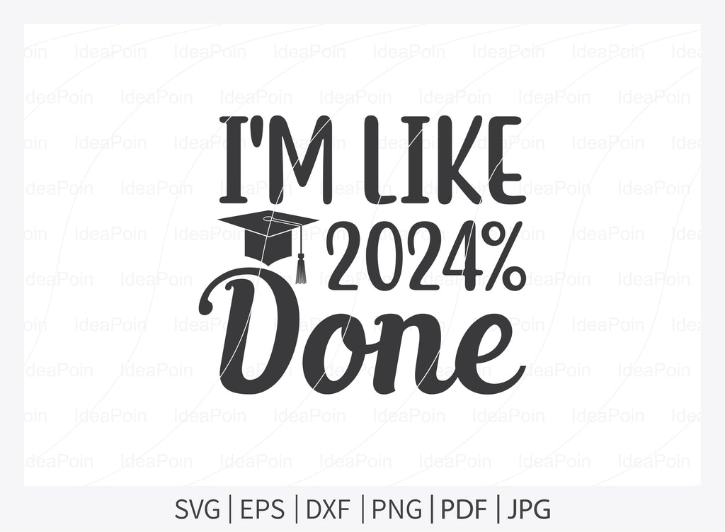 Class of 2024 svg, Class of 2024 svg Bundle, Graduation svg cap, senior