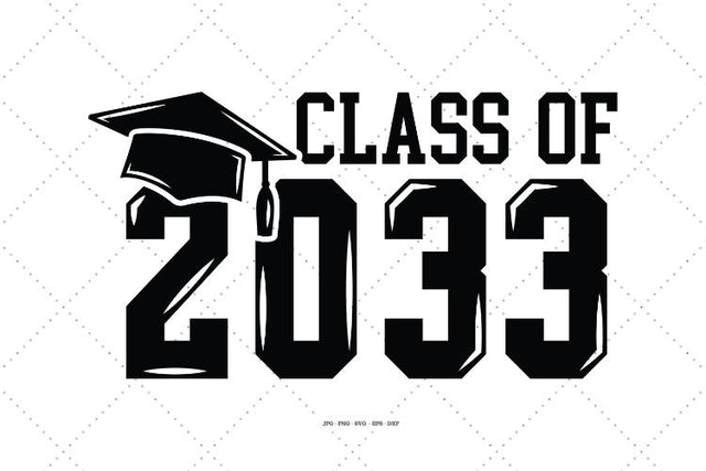 Class of 2033, 2033 svg, Class Shirt Svg, Back to School SVG SVG Digital Designer 