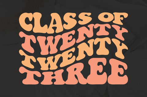 Class of twenty twenty three, Graduation SVG, File for Cutting Machines like Silhouette Cameo and Cricut, Commercial Use Digital Design SVG Fauz 