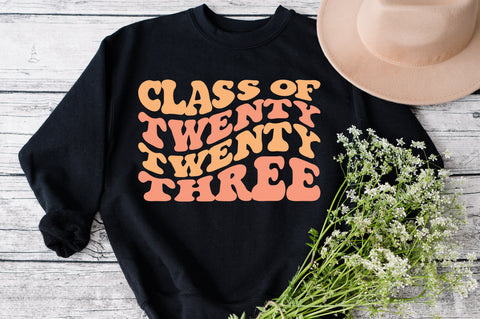 Class of twenty twenty three, Graduation SVG, File for Cutting Machines like Silhouette Cameo and Cricut, Commercial Use Digital Design SVG Fauz 