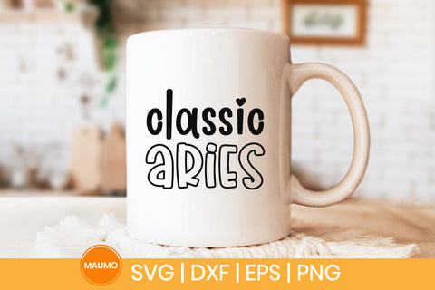 Classic Aries Star Sign Svg Quote SVG Maumo Designs 