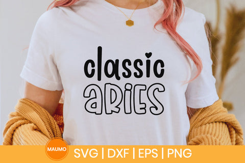 Classic Aries Star Sign Svg Quote SVG Maumo Designs 