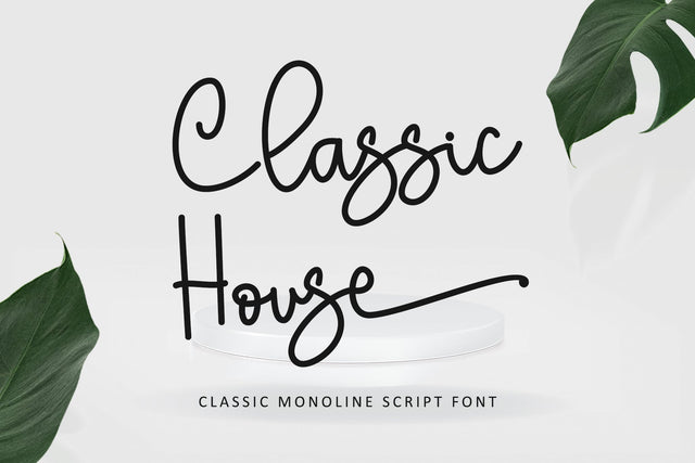 Classic House Font Letterara 