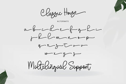 Classic House Font Letterara 