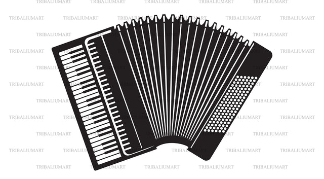 Classical accordion SVG TribaliumArtSF 