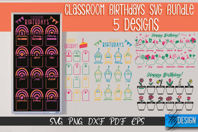 Classroom Birthday SVG | Funny Classroom SVG Design | Kids Birthday SVG Quotes SVG Fly Design 