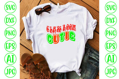 Classroom Cutie Retro SVG SVG Syaman 