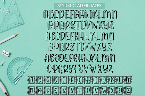 Classroom Font Freeling Design House 