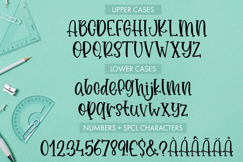 Classroom Font Freeling Design House 