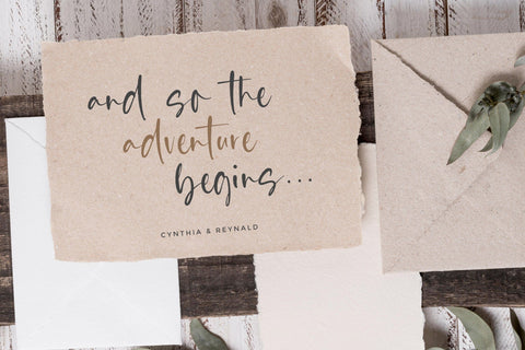 Classy Feathers - Handwritten Script font Font Timur type 