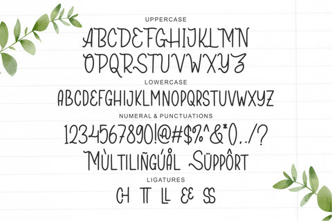 Classy Matcha Font Qwrtype Foundry 