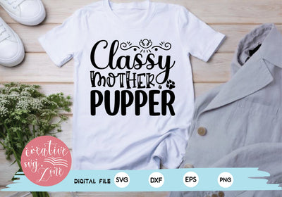 Classy Mother Pupper SVG md faruk hossain 