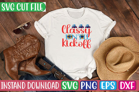 Classy Until Kickoff SVG Cut File SVG Studio Innate 