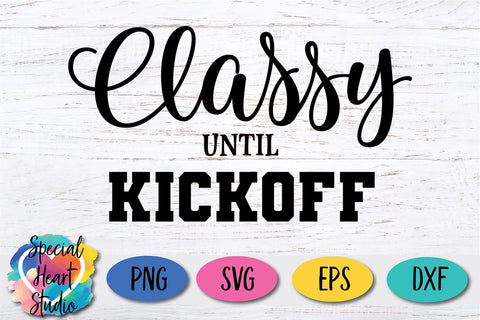 Classy Until Kickoff SVG Special Heart Studio 