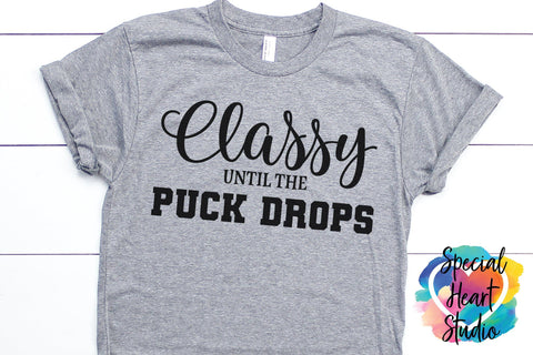 Classy Until The Puck Drops SVG Special Heart Studio 