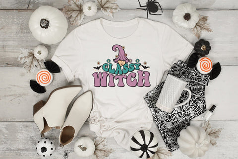 Classy Witch PNG, Halloween Witch Sublimation Sublimation CraftLabSVG 