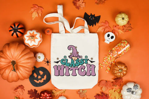 Classy Witch PNG, Halloween Witch Sublimation Sublimation CraftLabSVG 