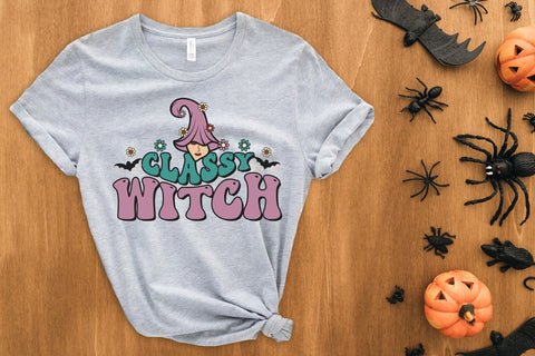 Classy Witch PNG, Halloween Witch Sublimation Sublimation CraftLabSVG 