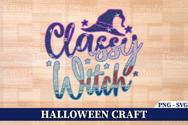 Classy Witch SVG Ethnic Touch 