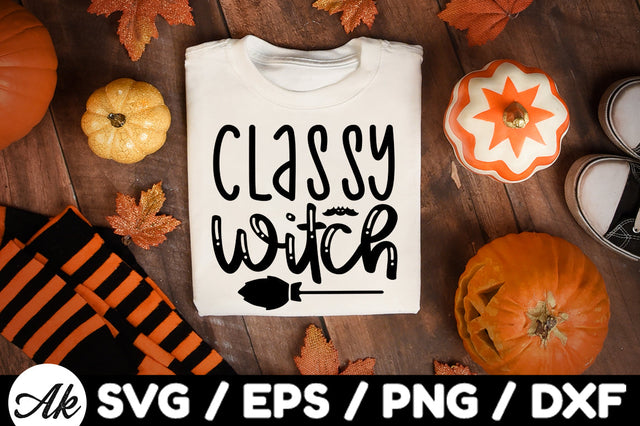 Classy witch svg SVG akazaddesign 