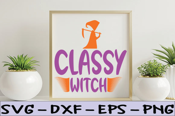Classy witch SVG thesvgfactory 