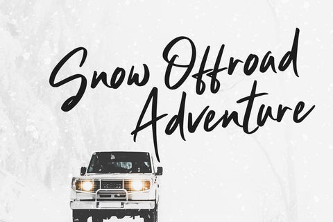 Clattering Brush Typeface Font Creatype Studio 